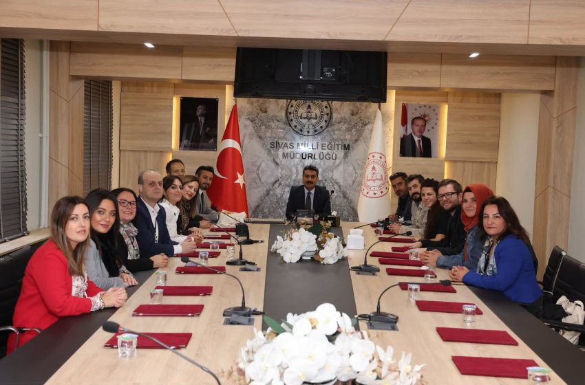  Sivas’ta eğitimde uluslararası iş birliği